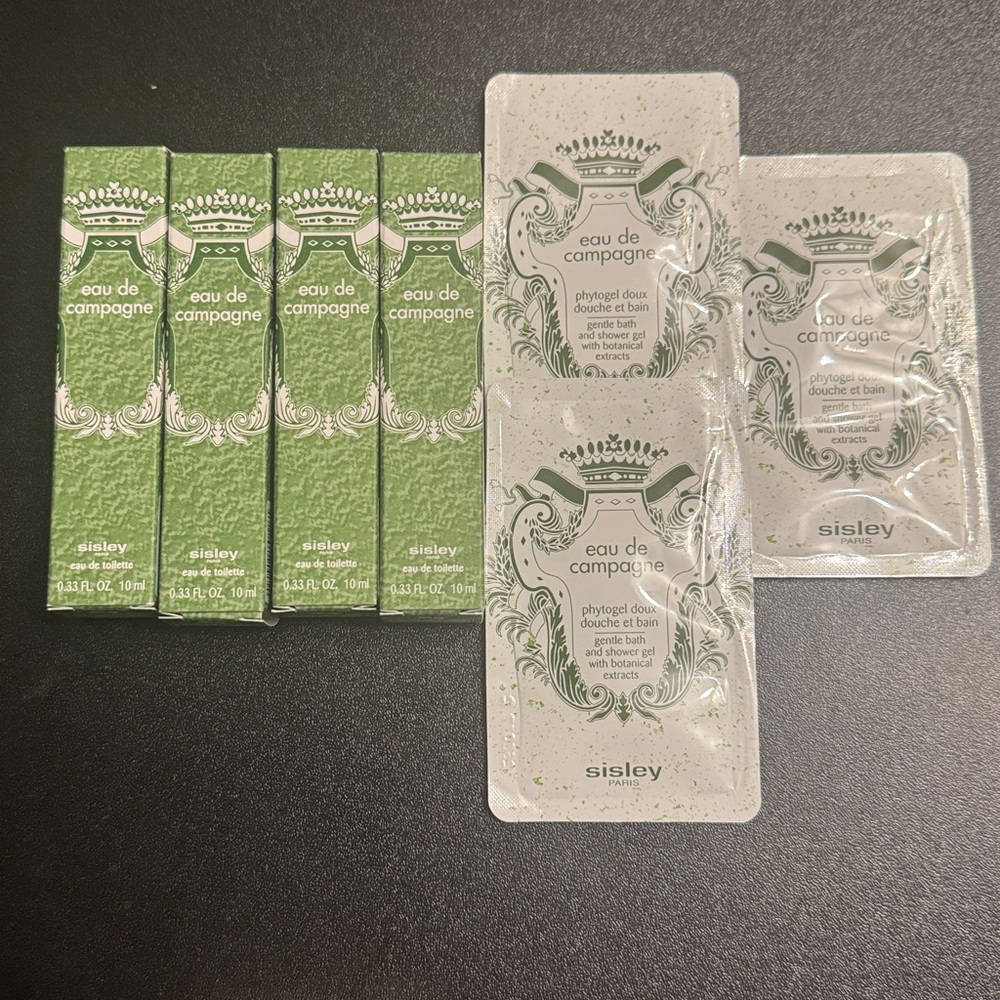 Sisley Eau de Campagne Set in Green